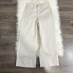 Everlane Womens Wide‎ Leg Khaki Pants Size 6 Work Office Casual